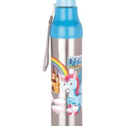 MyPro Kids Blue & Steel Stainless Steel Cartoon Characters Single Wall Vacuum Water Bottle-picture-13