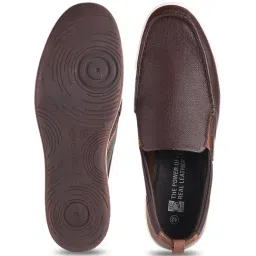 Red Chief Men's Brown Casual Loafers image 3