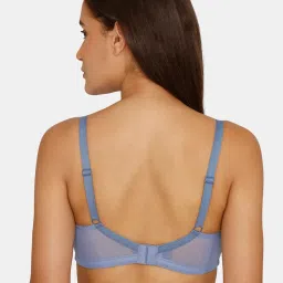 Zivame Blue Non-Padded Full Coverage Bra image 2
