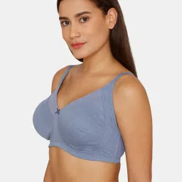 Zivame Blue Non-Padded Full Coverage Bra image 3