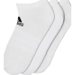 Adidas White Ankle Length Printed Socks (Pack of 3) image 1