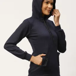 Belle Fille Navy Full Sleeves Sweatshirt image 3