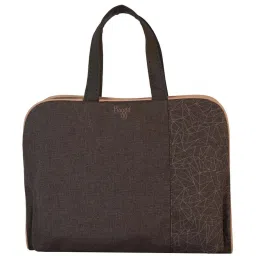 Baggit Mcdowell Lips Brown Printed Medium Handbag image 1