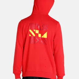 Puma ftblCore Fan Red Regular Fit Hooded Sweatshirt image 2