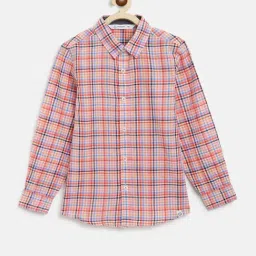 Campana Kids Multicolor Checks Full Sleeves Shirt-picture-44