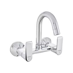 CERA RUBY Basin Mixer Quarter Turn Wall Mount Chrome Plating Chrome, F1005502-picture-26
