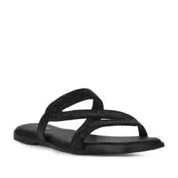 Bata Women's Black Casual Sandals-picture-17