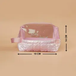 Ginger by Lifestyle Pink Quilted Pouch image 5