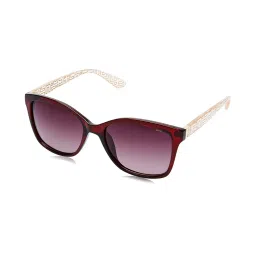 INVU B2704C Red Polarized Cat Eye Sunglasses image 2