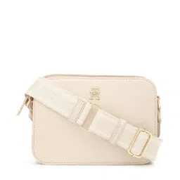 TOMMY HILFIGER Women's Sugarcane TH Logotape Camera Cross Body Bag-image-95
