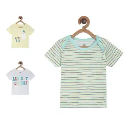 MINIKLUB Boys Multicolor Printed T-Shirt (Pack Of 3)-image-44