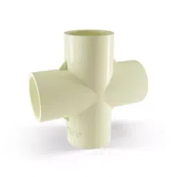 Finolex 25.4 mm (1 Inch) CPVC Plain Cross Tee, 6035-picture-46