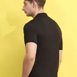 Cloak & Decker by Monte Carlo Men Solid Polo Collar Pockets T-shirt image 5