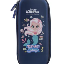 Smily Kiddos Small Pencil Case Mermaid Theme - Blue-picture-20