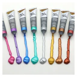 Mont Marte Metallic Acrylic Paint 50ml - Gold-image-74