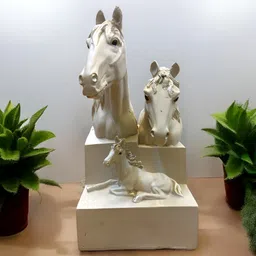 SANKALAN CREATIONS Grey Figurine Showpiece-image-14