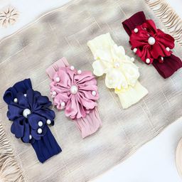 VAGHBHATT Girls Set of 4 Flower Hairband-picture-37