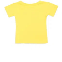 U.S. Polo Assn. Kids Yellow Printed T-Shirt image 2