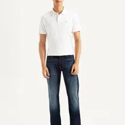 Levi's Men's 513 Slim Fit Dark Blue Jeans-picture-13