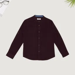 Pantaloons Junior Boys Spread Collar Shirt-image-45