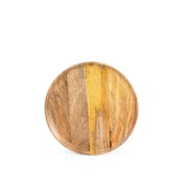 Home4U Dake Brown Wooden Serving Platter - Set of 1-picture-27