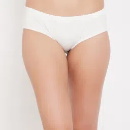 Clovia White Printed Hipster Panty-picture-32