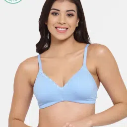 Inner Sense Blue Non Wired Padded Bralette Bra-picture-28