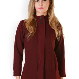 Belle Fille Maroon Regular Fit Jacket image 1