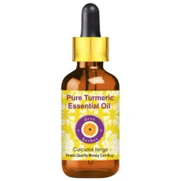 Deve Herbes Pure Turmeric Essential Oil with Glass Dropper - 5 ml-picture-23
