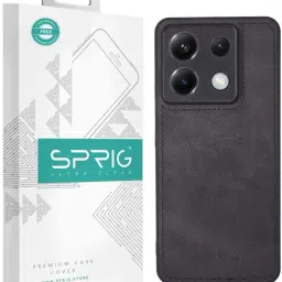 Sprig Back Cover for POCO X6 (Black)-picture-37