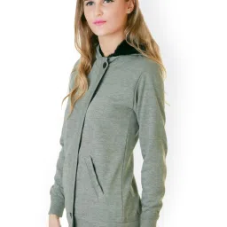 Belle Fille Grey Textured Jacket image 3