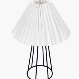 Homesake Gray Metal Table Lamp Pack of 1 (Bulb Not Included) image 5