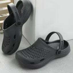 Liberty Men's Grey Clogs image 1