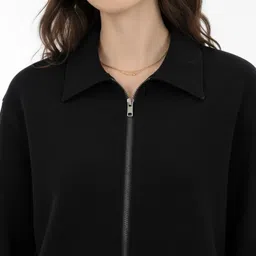 glitchez Shirt Collar Relaxed Fit Jacket image 4