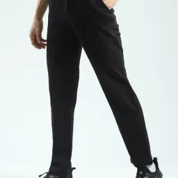 Rock.It Black Regular Fit Trackpants image 3
