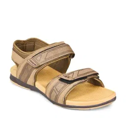 Campus Men's GC-17(SD-171) Brown Floater Sandals image 2