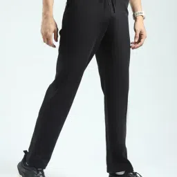 Rock.It Black Regular Fit Trackpants image 4