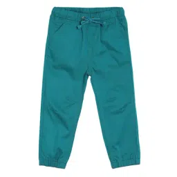 MINIKLUB Boys Teal Solid 1 Joggers-picture-42
