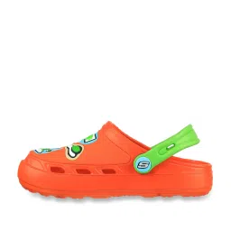 Skechers Boys SWIFTERS II-THAT SAM-I-AM! Orange Lime Lifestyle Slip On Shoe image 3
