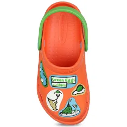 Skechers Boys SWIFTERS II-THAT SAM-I-AM! Orange Lime Lifestyle Slip On Shoe image 4