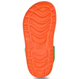 Skechers Boys SWIFTERS II-THAT SAM-I-AM! Orange Lime Lifestyle Slip On Shoe image 5