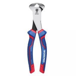 WORKPRO 7 inch Length CR-V Steel Anti-Slip and Comfort Grip End Cutting Plier, WP231027-picture-0