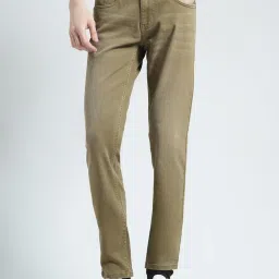 Monte Carlo Khaki Regular Fit Jeans image 1