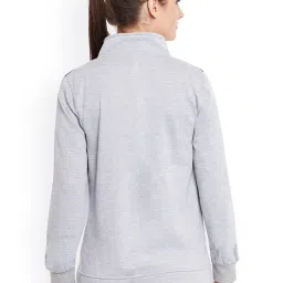 Belle Fille Grey Melange Textured Jacket image 2
