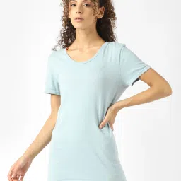 Adidas Blue Round Neck T-Shirt image 1