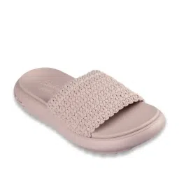 Skechers Women's ARCH FIT CLOUD-OH SHE PRETTY Blush Slides image 2