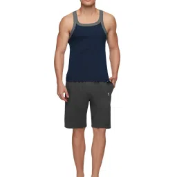 XYXX Black & Blue Regular Fit Vest - Pack of 2 image 5