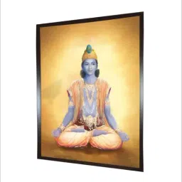 Indian Classic Art Multicolor Canvas Abstract Wall Art image 3