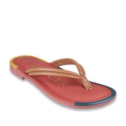Catwalk Women's Tan Thong Sandals-picture-4