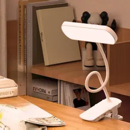 Xergy White Plastic Led Clip-On Book Light with 3 Color Modes-picture-15